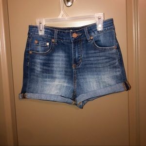 indigo rein jean shorts